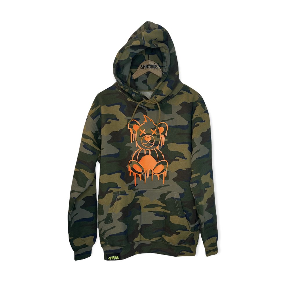 Teddy Shroomie Hoodie - Camo