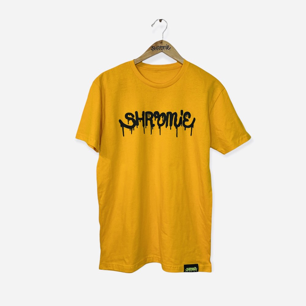 Shroomie Logo Soft Tee - Gold